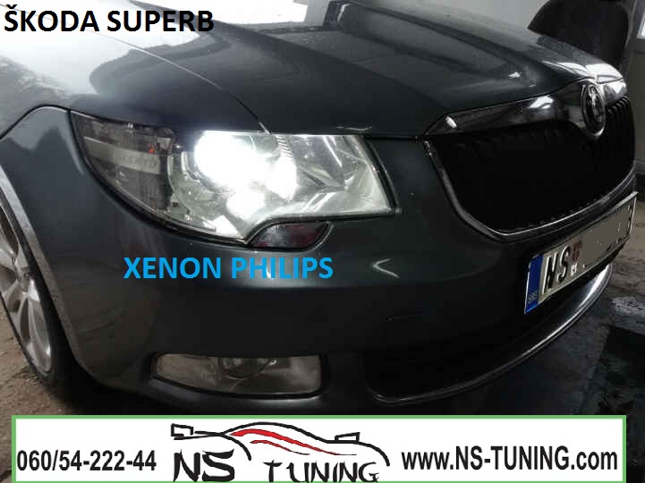 skoda superb xenon svetla d1s sijalica ugradnja novi sad